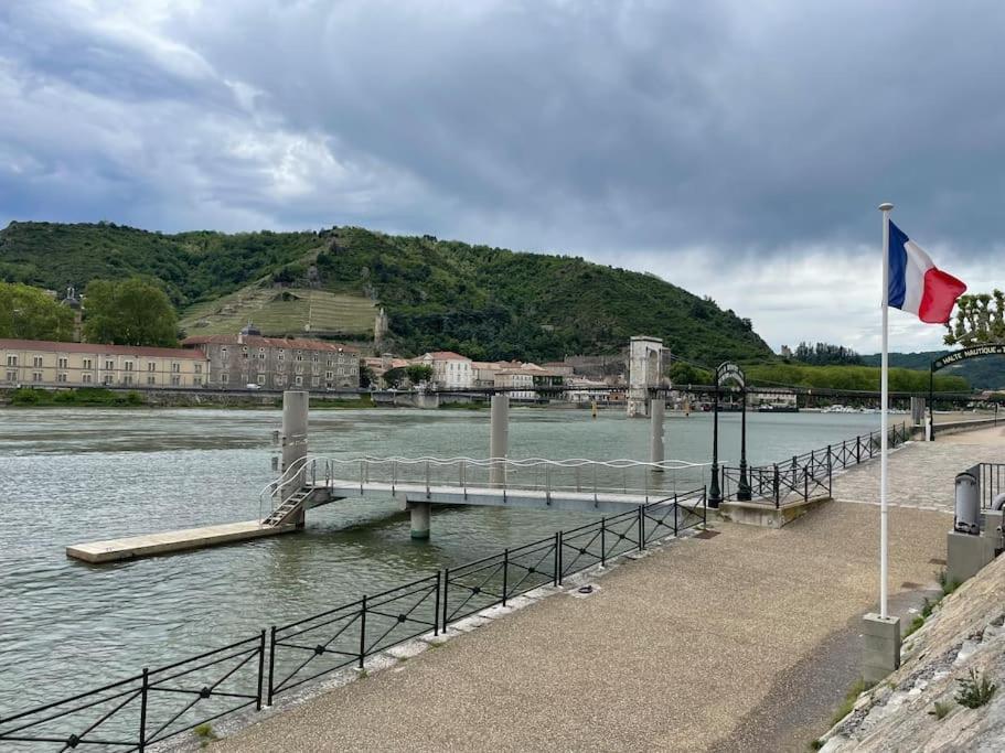 Tain-lʼHermitage La Batellerie, Vue Sur Rhoneヴィラ エクステリア 写真